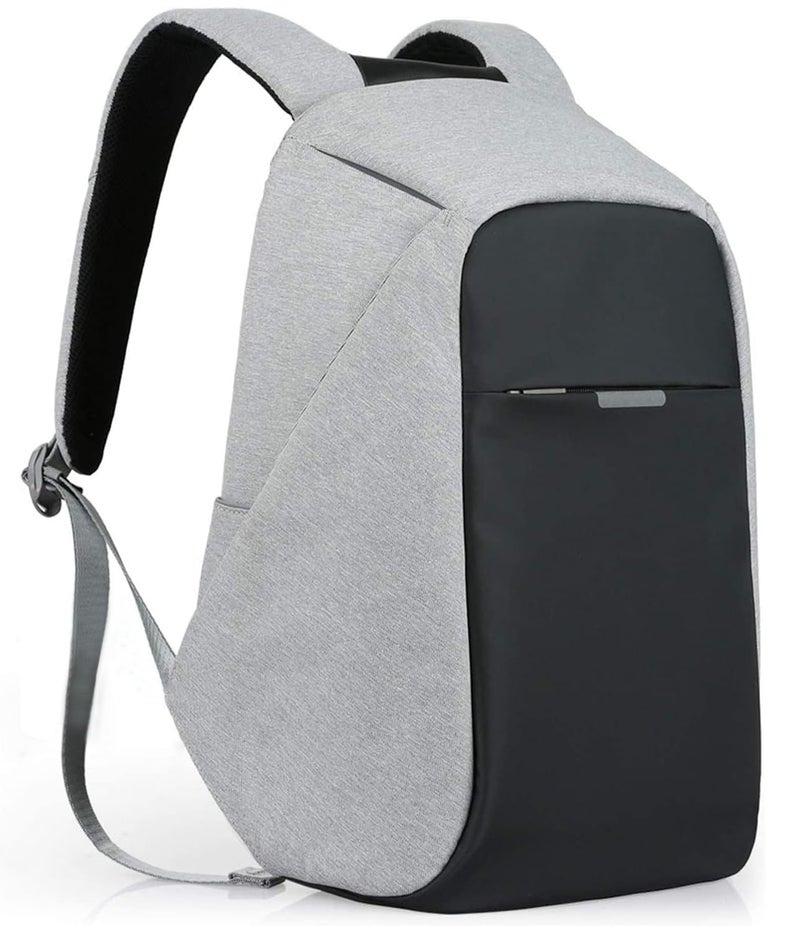 oscaurt Anti Theft Backpack 15.6 Inch Laptop Travel Backpack with Hidden Zipper and USB Charging Port Waterproof Business Computer Bag for Men & Women - Image 1